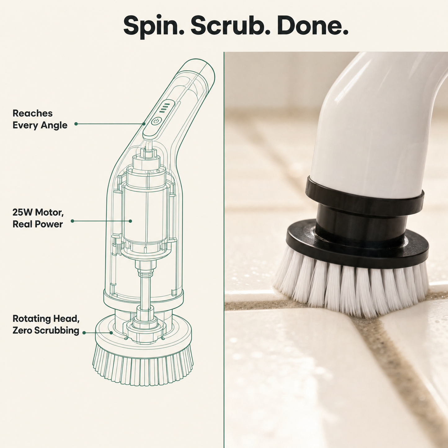 Grimzap Electric Scrub Brush