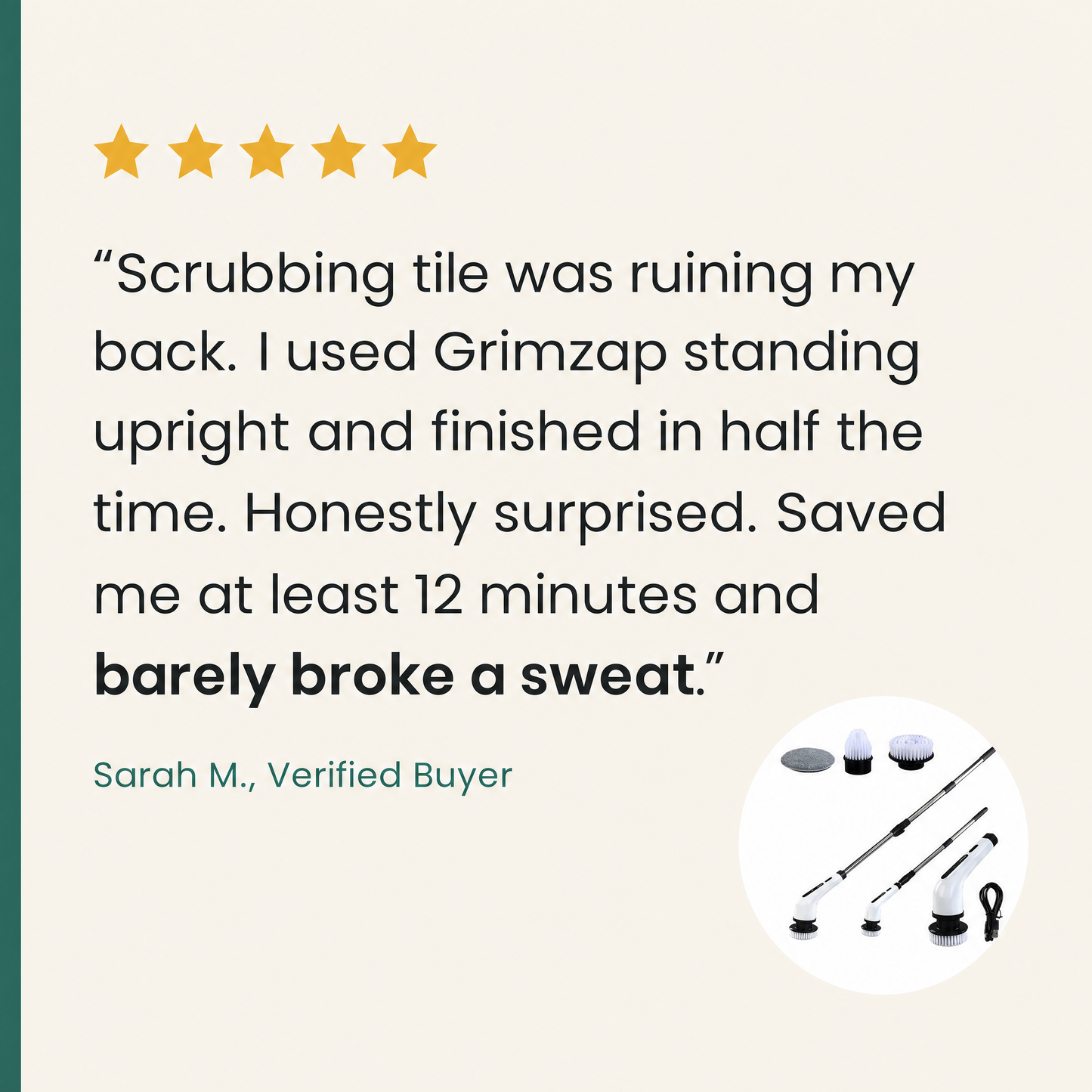 Grimzap Electric Scrub Brush